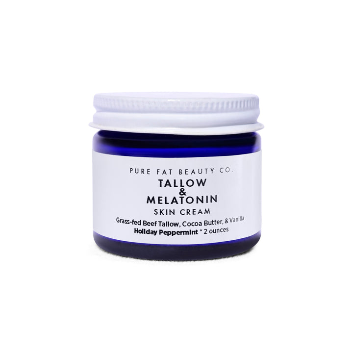 Holiday Tallow and Melatonin Skin Cream